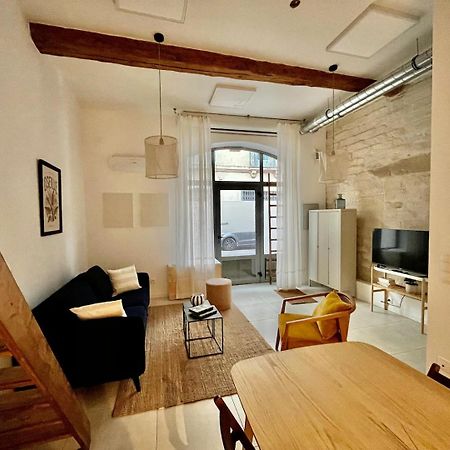 Le Chaptal • Beau T2 • Clim • Centre Gare St Roch Appartement Montpellier Buitenkant foto