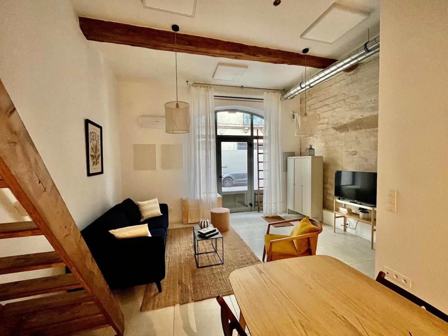 Le Chaptal • Beau T2 • Clim • Centre Gare St Roch Appartement Montpellier Buitenkant foto